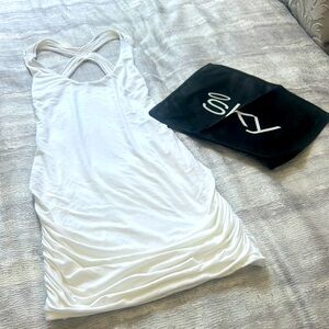 White Sky Mini Dress
